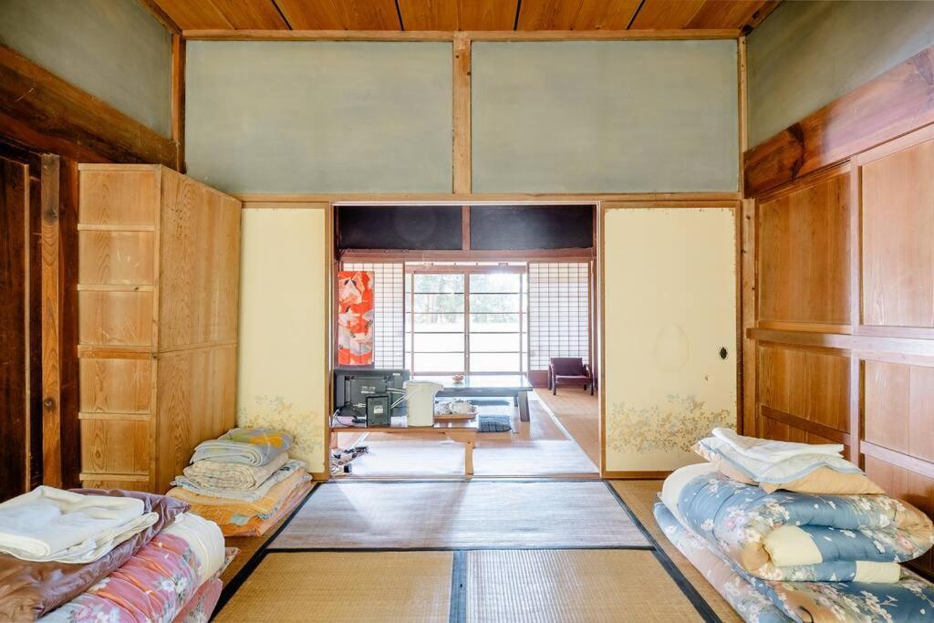 ゲストハウス+カフェわ　１日１組限定！ 築１００年の農家の古民家で宿泊体験、薪でお風呂沸かせます。焚き火もできます。 Kannami Exterior foto